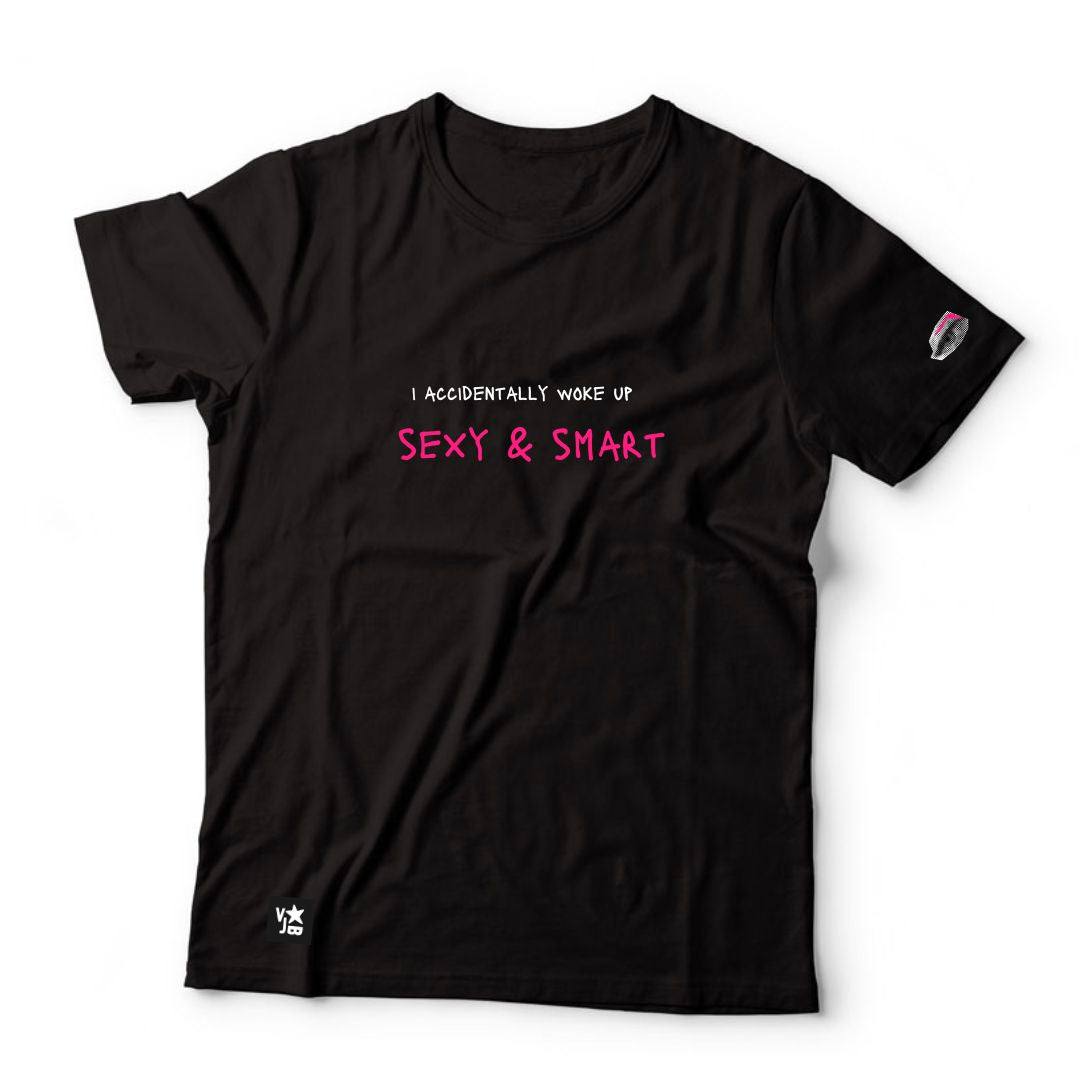 Majica Woke Up Black