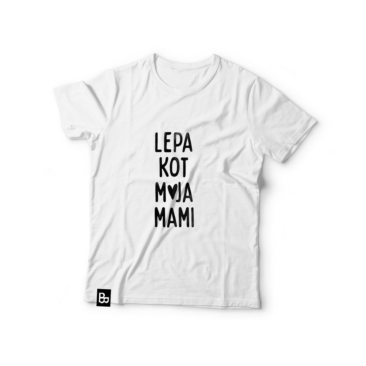 Majica Lepa kot mami - bela